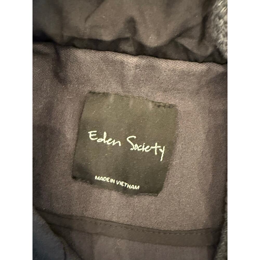 Eden Society Hooded Cargo Jacket XL Gray - Picture 3 of 8